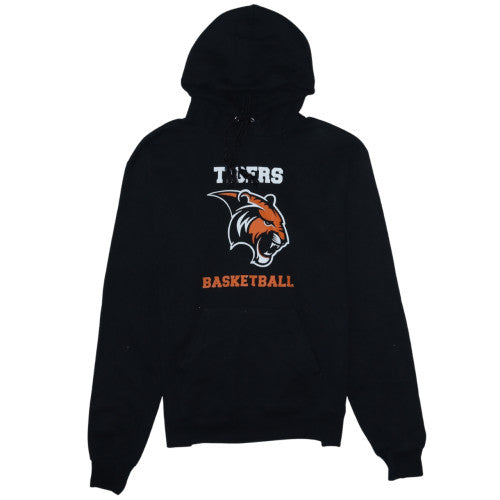 Champion Men's Black Tigers Basketball Pullover Hoodie Size M