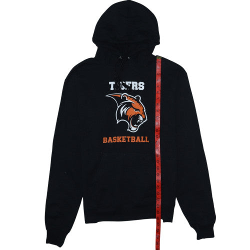 Champion Men's Black Tigers Basketball Pullover Hoodie Size M