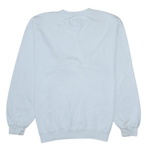 Nike Men's White L Pullover Sweatshirt Crew Neck Sports Fleece