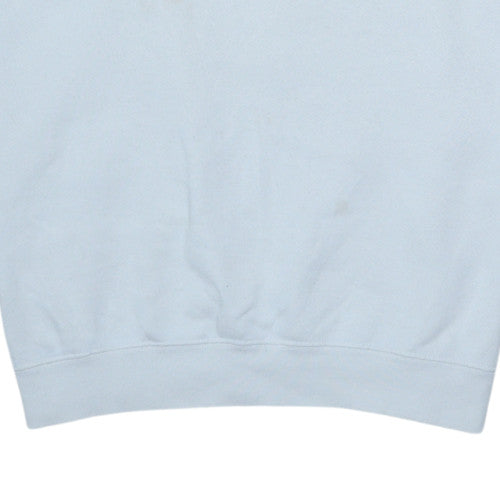 Nike Men's White L Pullover Sweatshirt Crew Neck Sports Fleece