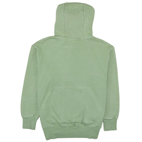 Nike Womens XS Green Pullover Hoodie with Logo Detail