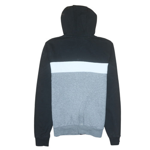 FILA Men's Black XS Full Zip Colour Block Hoodie