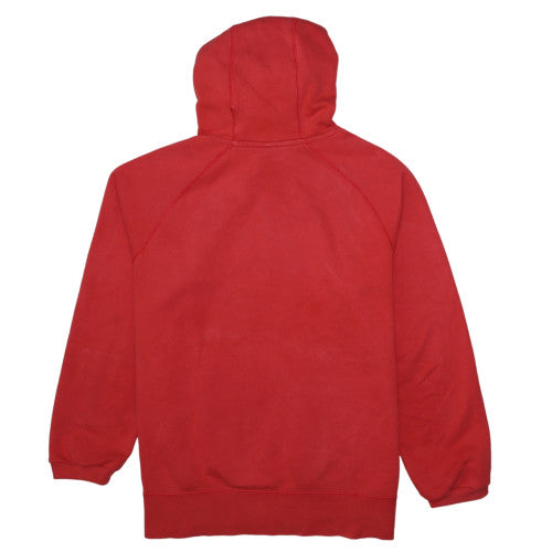 Nike Women's Red Pullover Hoodie XL Graphic Print Athletic Sweatshirt