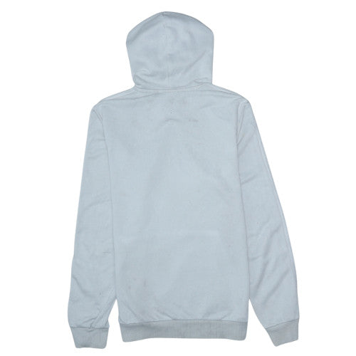 Adidas Women’s Light Grey Pullover Hoodie Size S Cotton Blend