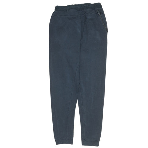 Nike Men's Black Jogger Sweatpants S Regular Fit Tapered Fleece