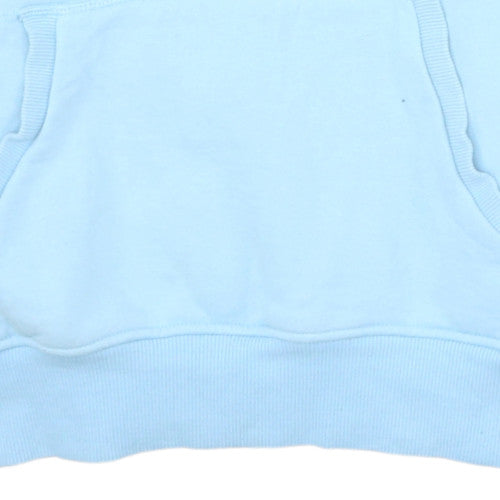 Ellesse Womens Light Blue Pullover Hoodie XS Cotton Blend