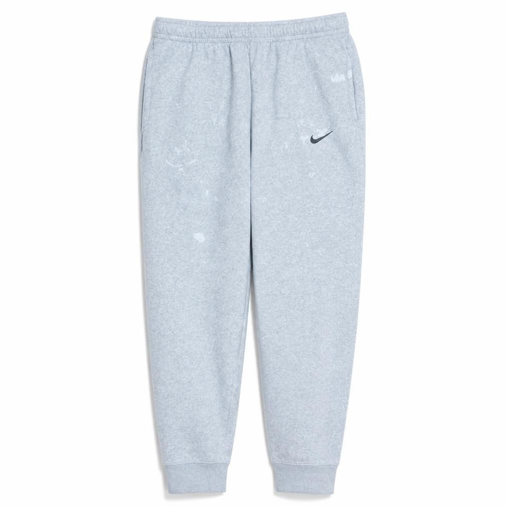 Front view of Nike Men's Grey Sweatpants Jogger Trousers, size L