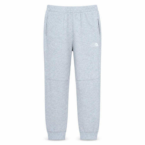 The North Face Boys Grey Jogger Sweatpants L Fleece Cotton Blend