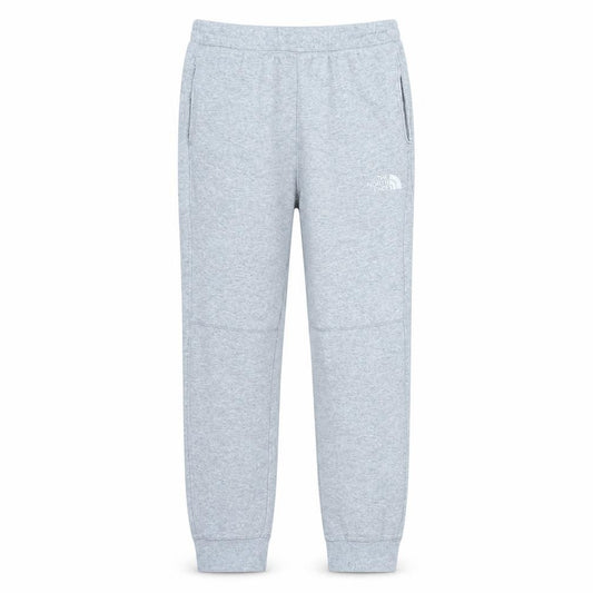 The North Face Boys Grey Jogger Sweatpants L Fleece Cotton Blend