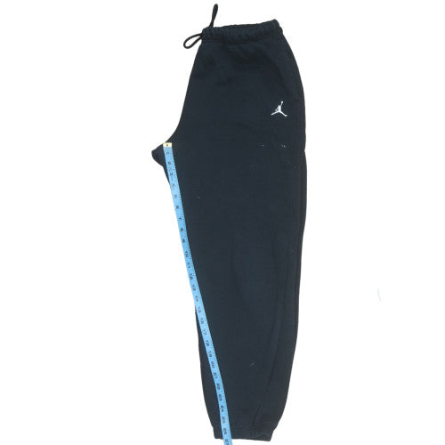 Jordan Men's Black Fleece Sweatpants Medium Elastic Waist