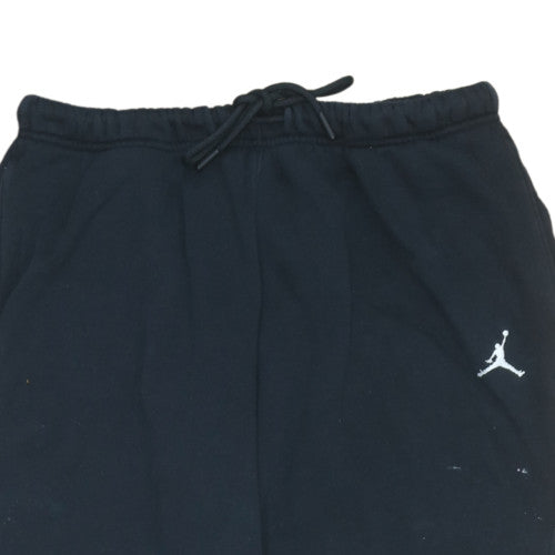 Jordan Men's Black Fleece Sweatpants Medium Elastic Waist