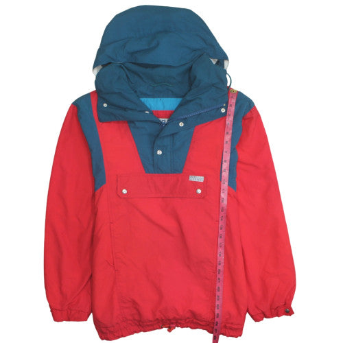 Schöffel Men’s Red Anorak Outdoor Waterproof Hooded Jacket M