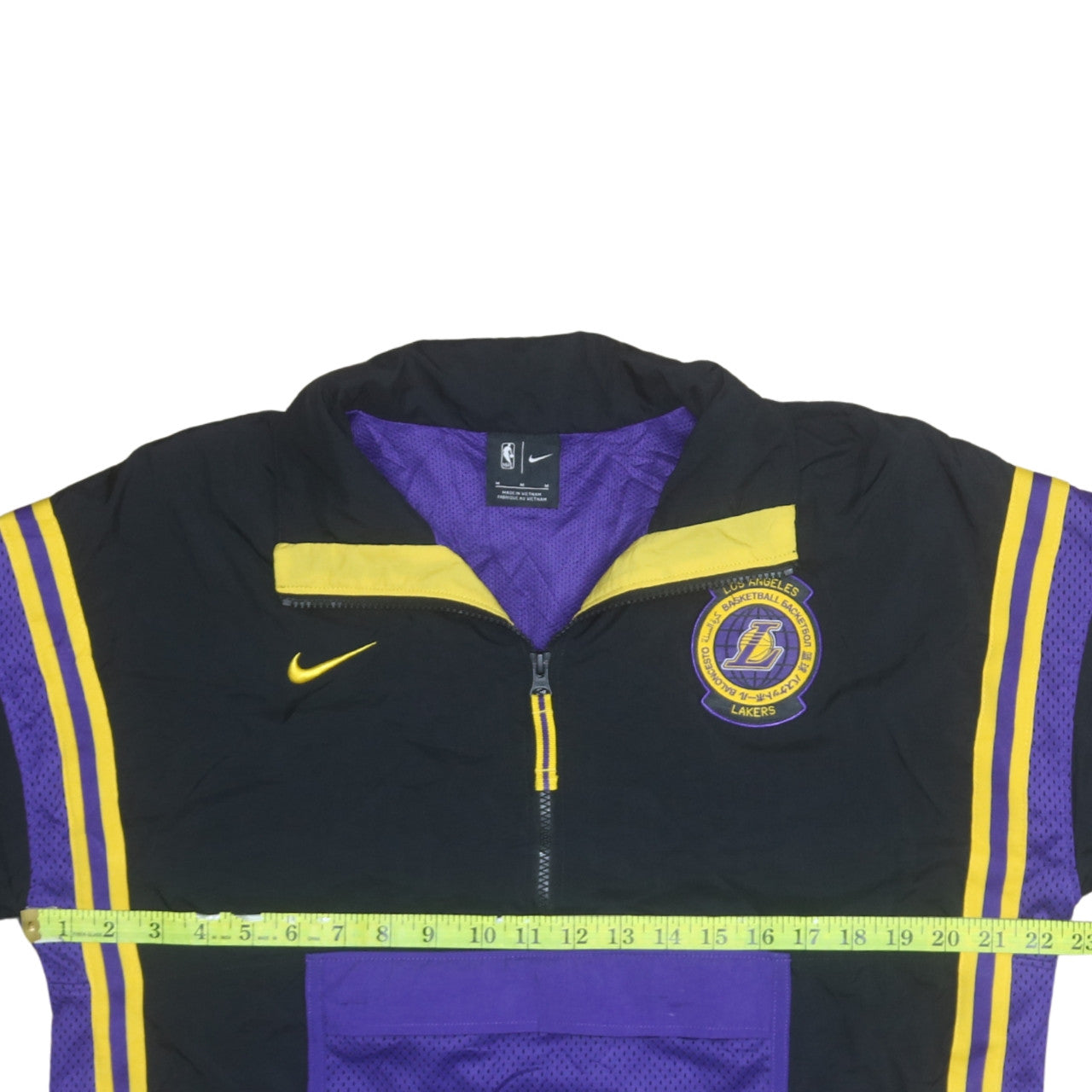 Nike Men’s Black Los Angeles Lakers Windbreaker Jacket M