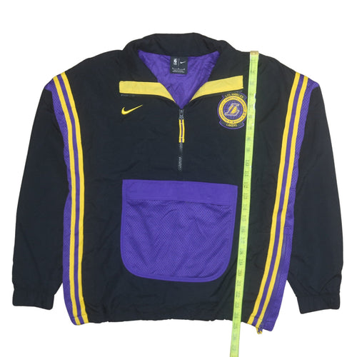 Nike Men’s Black Los Angeles Lakers Windbreaker Jacket M