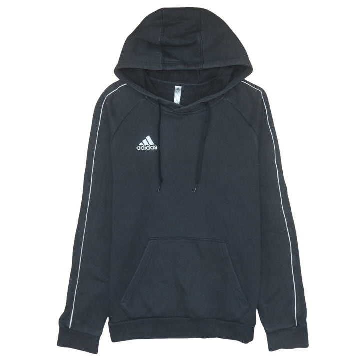 Adidas Men’s Black Small Pullover Hoodie Fleece Sportswear