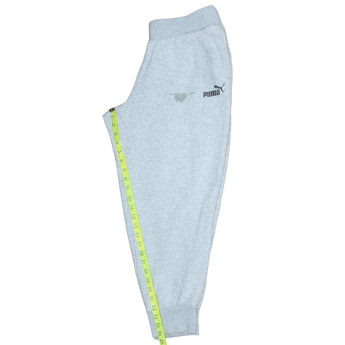 Puma Men’s Grey Jogger Sweatpants L Regular Fit Casual Sports