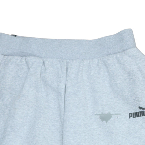 Puma Men’s Grey Jogger Sweatpants L Regular Fit Casual Sports