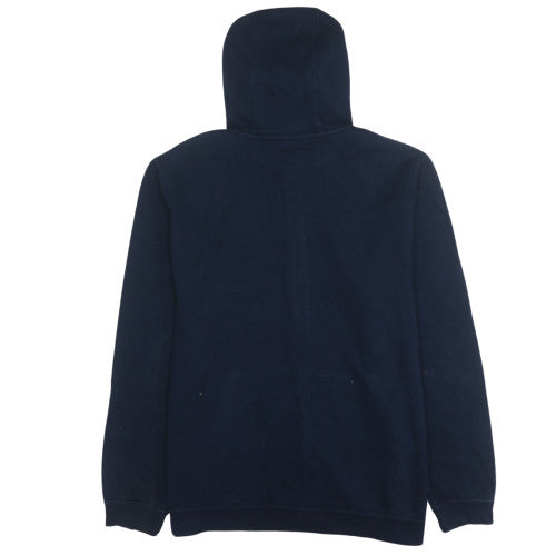 Nike Men’s Blue Full Zip Hoodie XL Fleece Sports Sweatshirt