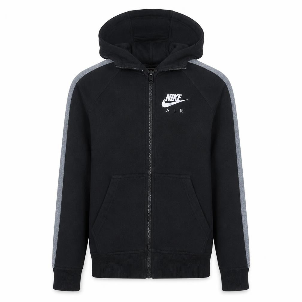 Nike Mens Black Full Zip Hoodie M Sports Fleece Sweatshirt