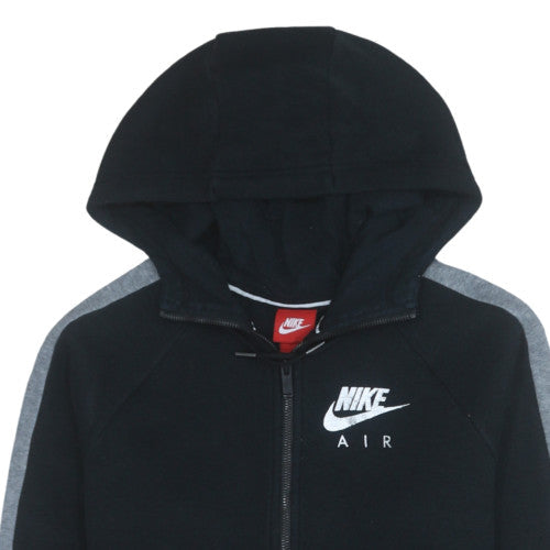 Nike Mens Black Full Zip Hoodie M Sports Fleece Sweatshirt