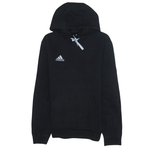 Adidas Men's Black Pullover Hoodie Size S Sports Fleece