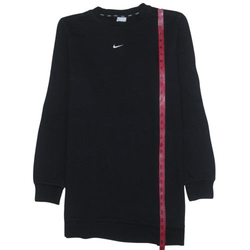 Nike Men Black Dri-FIT Pullover Crew Neck Sweatshirt Size L