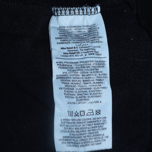 Nike Men Black Dri-FIT Pullover Crew Neck Sweatshirt Size L