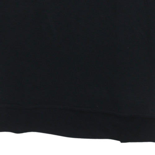 Nike Men Black Dri-FIT Pullover Crew Neck Sweatshirt Size L