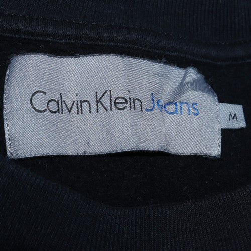 Calvin Klein Jeans Womens Black Medium Pullover Sweatshirt