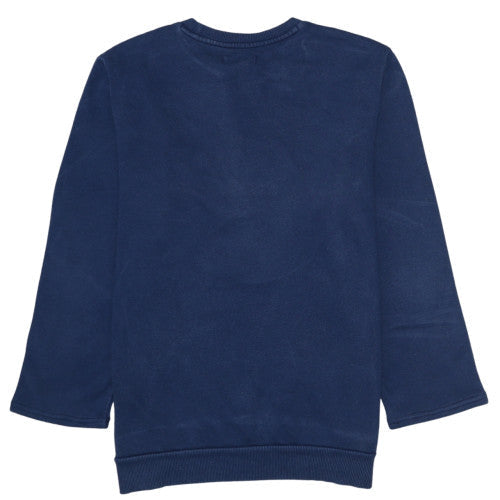 Adidas Men's Blue Crew Neck Pullover Sweatshirt Size M