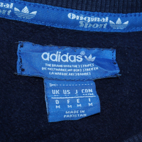 Adidas Men's Blue Crew Neck Pullover Sweatshirt Size M