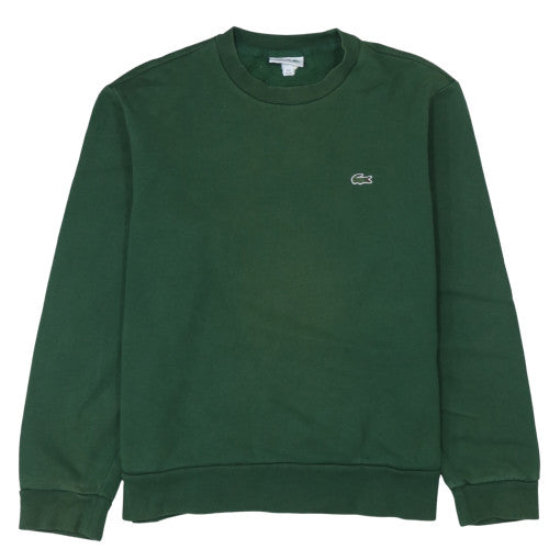 Lacoste Men's Green XL Classic Crew Neck Pullover Sweatshirt