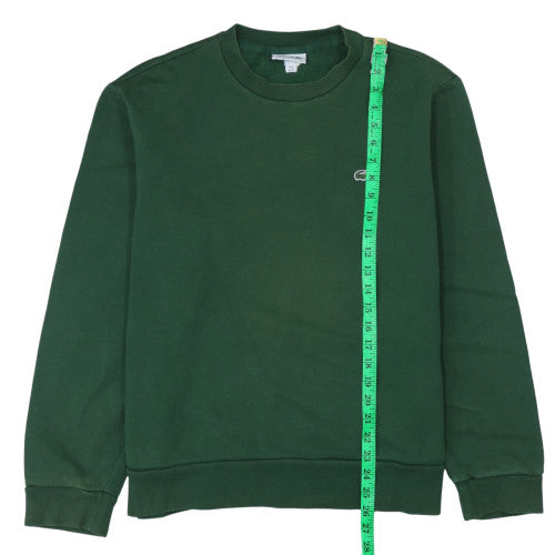 Lacoste Men's Green XL Classic Crew Neck Pullover Sweatshirt