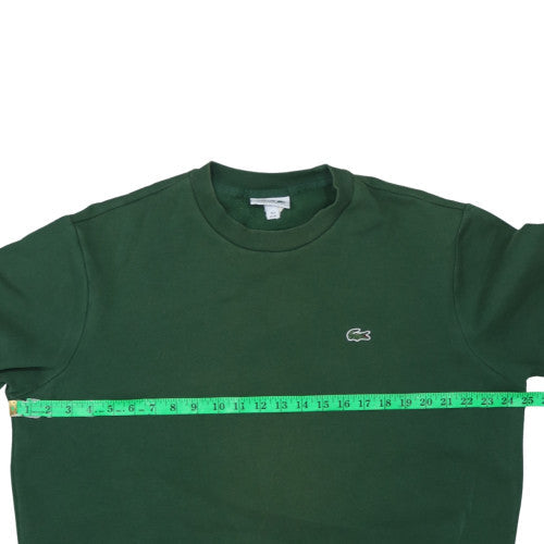 Lacoste Men's Green XL Classic Crew Neck Pullover Sweatshirt