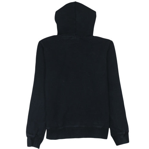 Schott NYC Women's Black Pullover Hoodie Medium Cotton Logo