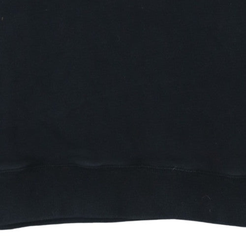 Schott NYC Women's Black Pullover Hoodie Medium Cotton Logo