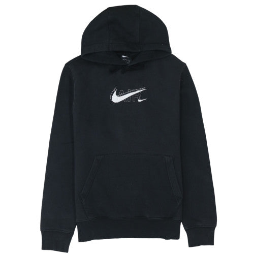 Nike Air Men’s Black Pullover Hoodie S Regular Fit Fleece Sweatshirt