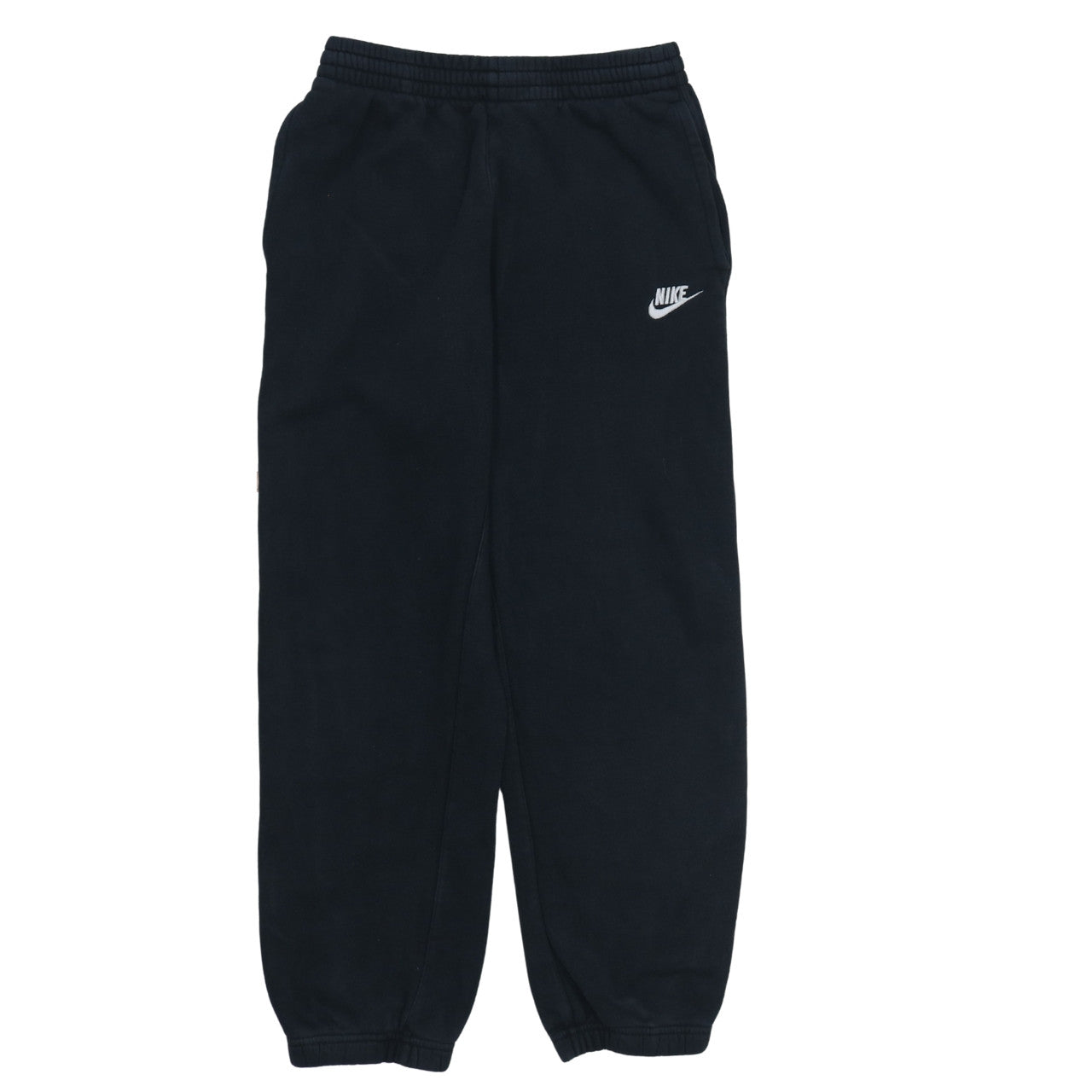 Nike Boys Black Jogger Sweatpants 12-13 Years Fleece Elastic Waist Activewear