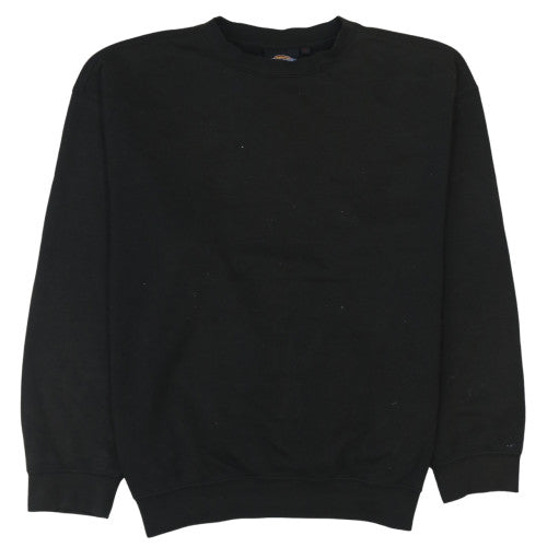 Dickies Men's Black Crew Neck Pullover Sweatshirt Size L