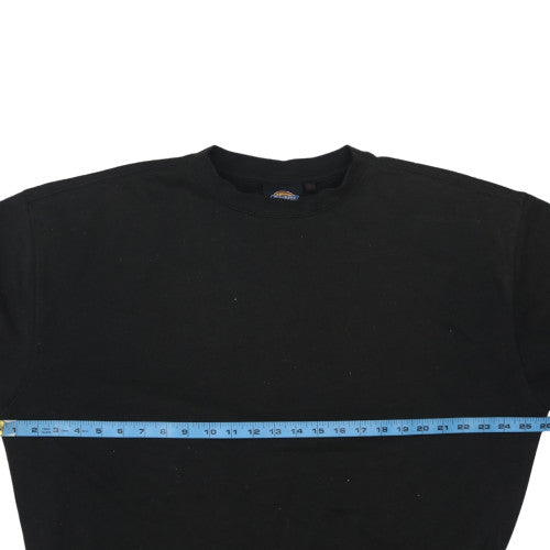 Dickies Men's Black Crew Neck Pullover Sweatshirt Size L