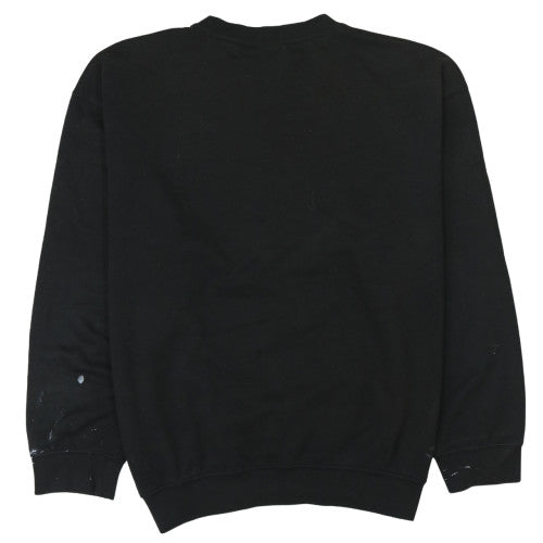 Dickies Men's Black Crew Neck Pullover Sweatshirt Size L