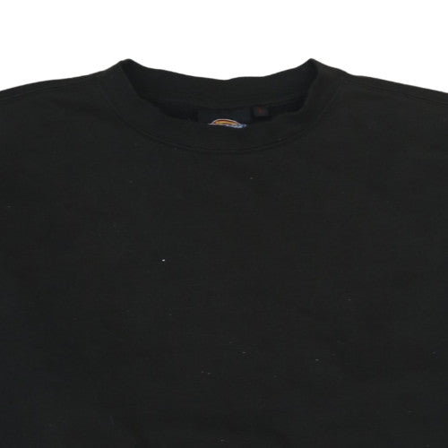Dickies Men's Black Crew Neck Pullover Sweatshirt Size L