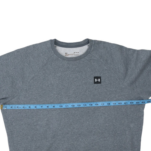 Under Armour Men’s Grey Pullover Sweatshirt Size M ColdGear Fleece