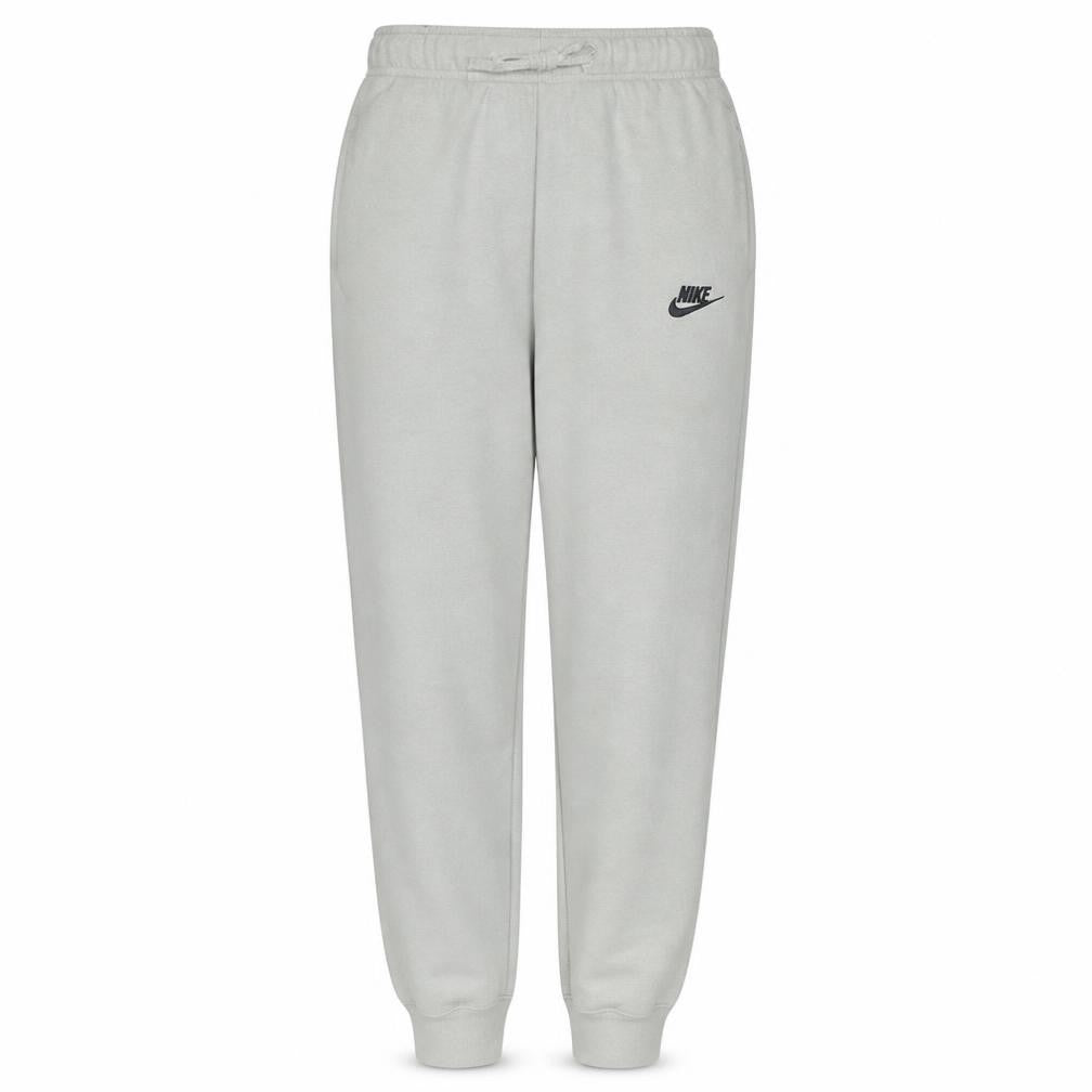 Front view of Nike women’s white xs jogger sweatpants elastic waist drawstring