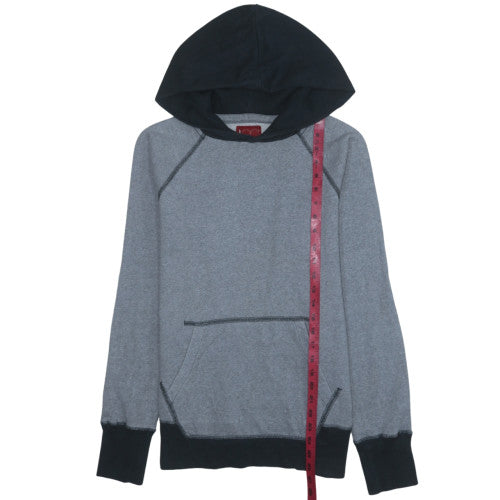 Levi's Men's Grey Pullover Hoodie M Classic Fleece Logo Sweatshirt