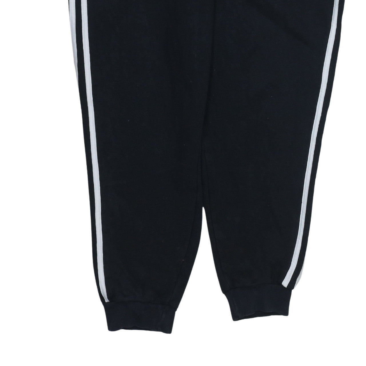 adidas Men's Black XL Jogger Sweatpants with Side Stripes