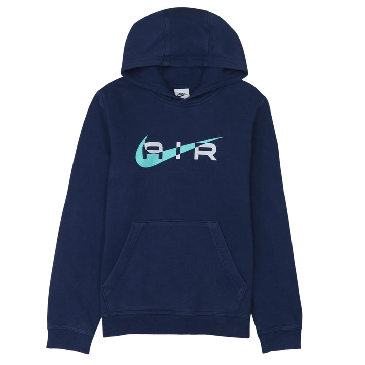 Nike Boys Blue AIR Pullover Hoodie - Size S - Hooded Sweatshirt