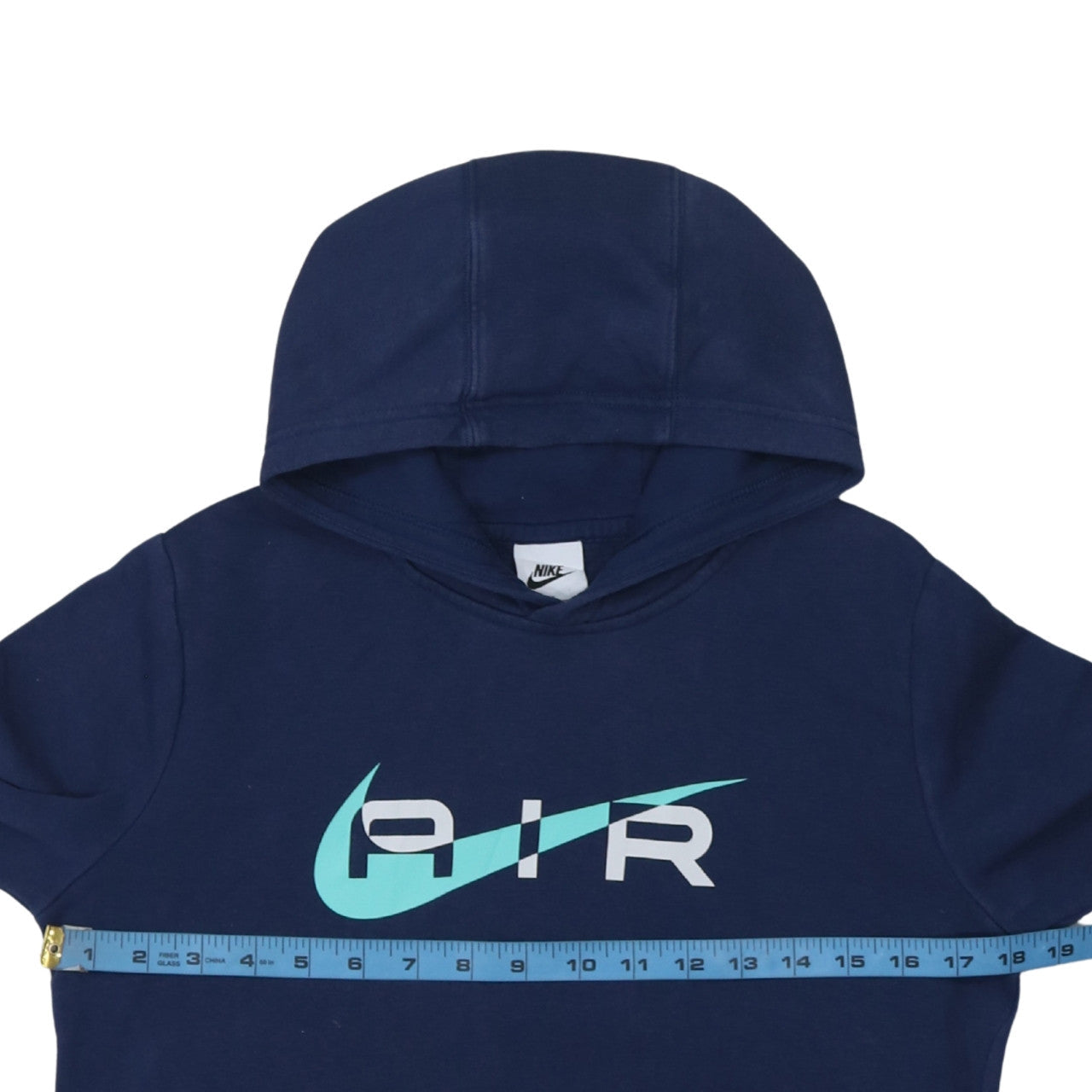 Nike Boys Blue AIR Pullover Hoodie - Size S - Hooded Sweatshirt