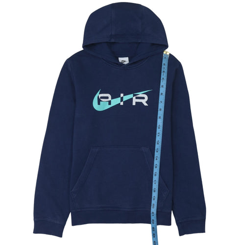 Nike Boys Blue AIR Pullover Hoodie - Size S - Hooded Sweatshirt