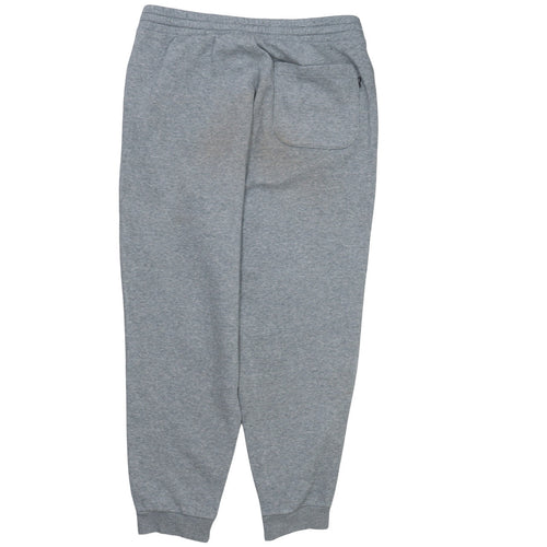 Converse Mens Grey Jogger Sweatpants L Regular Fit Fleece Activewear